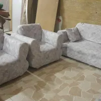 مبل ۸نفره با پارچه صفر|مبلمان خانگی و میز عسلی|سردشت, |دیوار
