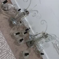 لوستر کریستالی ۶ شاخه