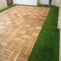تایل ترموود کفپوش30*30ترمو تایل چمن تایل چوبی|عمده‌فروشی|تهران, خاوران|دیوار