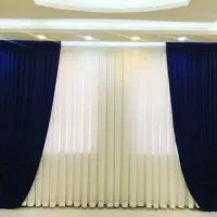 پرده سرای زمرد خانم کاظمی کنار کافینت شهریار سی۵|پرده، رانر، رومیزی|فولادشهر, C5|دیوار