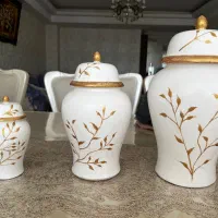 جینجرجار سرامیکی مجسمه اغوش