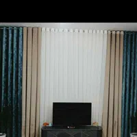 پرده حریرباشال مخمل (آترین)