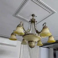 لوستر ۶ شاخه زاماک