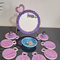 هفتسین چوب و رزین|صنایع دستی و سایر لوازم تزئینی|مهربان, |دیوار