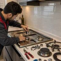 تعمیر و سرویس اجاق گاز شیشه گاز