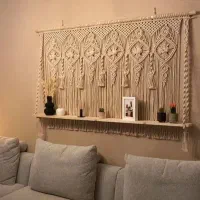 مکرومه|صنایع دستی و سایر لوازم تزئینی|گرگان, |دیوار