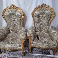 مبل سلطنتی 9 نفره|مبلمان خانگی و میز عسلی|بناب, |دیوار