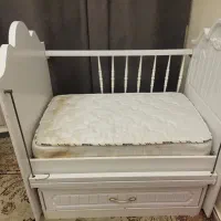 تخت سیسمونی نوزاد۱۰۰×۷۰ ننویی|تخت و صندلی بچه|تهران, تاکسیرانی|دیوار
