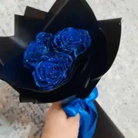 گل آبی|گل مصنوعی|رباط‌کریم, نصیرشهر|دیوار