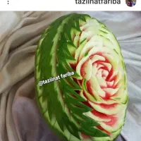 حکاکی هندوانه و کدو حلوایی و لواشک و سبد میوه|خدمات پذیرایی، مراسم|اسلامشهر, شهرک واوان|دیوار