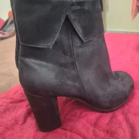 نیم بوت مخمل جیر ترک سایز40|کیف، کفش، کمربند|ساری, |دیوار