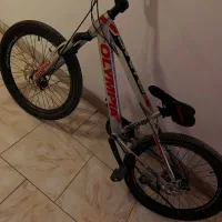 دوچرخه سواری سایز 24 نقره ای المپیا