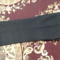 شلوار پارچه ای سیاه دمپا