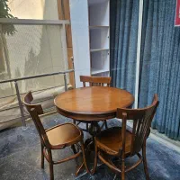 میز و صندلی چوبی  و مبلمان جهت کافه و رستوران