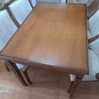 میز نهار خوری ۴ نفره قیمت ۴۵۰۰۰.۰۰۰ تومان|میز و صندلی غذاخوری|طبس, |دیوار