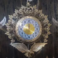 ساعت برنزی|صنایع دستی و سایر لوازم تزئینی|تبریز, |دیوار