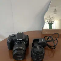 کنون ۱۳۰۰ d با لنز ۱۸ ۵۵ و لنز فیکس ۵۰