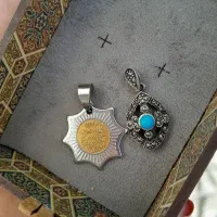 ۲عدد پلاک نقره