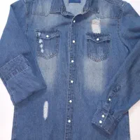 پیراهن جین ترک زارا اصل و هودی سایز 2Xl