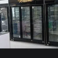 یخچال ایستاده شیشه ای ۳درب