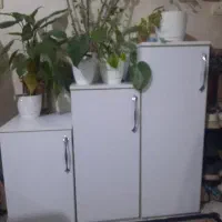 جا کفشی سه تیکه ام دی اف در حد نو