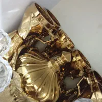 دو دست فنجون طلاکوب بسیار شیک