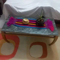 میز جلو مبلی طلایی