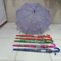 چتر متوسط طرح دار و نقلی بچه گانه|کفش و لباس بچه|لامرد, |دیوار