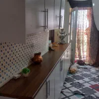 کابینت ب همراه گاز هود و سینک کابینت اپن