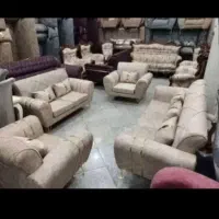 مبل. زر آبی کد 565|مبلمان خانگی و میز عسلی|پرند, فاز ۱|دیوار