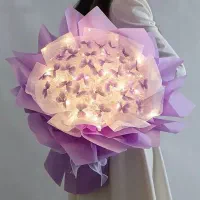 دسته گل پروانه ای|گل مصنوعی|کرج, کمال‌شهر|دیوار