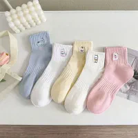 جوراب نیم ساق کمرکش گلدوزی