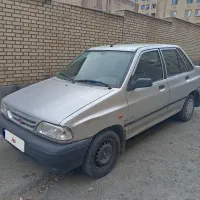 پراید نقره ای مدل 86 فرمان هیدروبیک