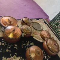ظروف و دیگ مسی