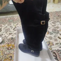 پوتین بلند جیر مشکی|کیف، کفش، کمربند|پرند, فاز ۶|دیوار