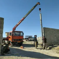 خاور جرثقیل کفی نیسان جرثقیل.بالابر سبد ثابت|خدمات حمل و نقل|کرمانشاه, |دیوار