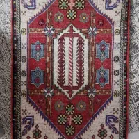 قالی کوچک دستباف|فرش|ساوه, |دیوار