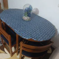 میزناهاری 6نفره خیلی کم استفاده شده|میز و صندلی غذاخوری|سمنان, |دیوار