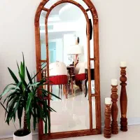 قاب آینه چوبی از تولید به مصرف