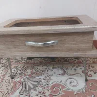 چرخ خیاطی پروانه ای برقی سالم با میز ام دی اف|چرخ خیاطی و ریسندگی|آبادان, |دیوار