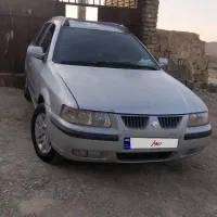 سمندLXمدل85بدون رنگ شاسی جلووعقب سالم