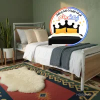 تخت خواب ۱ یکنفره نیک فرجام تشک پرشین