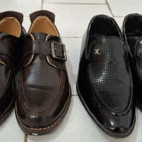 کفش های مجلسی مشکی سایز ۳۷ ، قهوه ای سایز ۳۵|کیف، کفش، کمربند|رشت, سلیمانداراب|دیوار