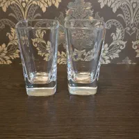 سه دست لیوان خارجی ودو دست استکان کریستا خارجی|ظروف سرو و پذیرایی|مشهد, هفت تیر (حافظ)|دیوار