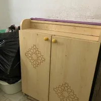 جاکفشی چوبی چرخدار|جاکفشی، کمد، دراور|اردبیل, |دیوار