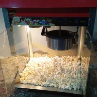 دستگاه پوفیلا سالم درحد نو با برق کار میکنه