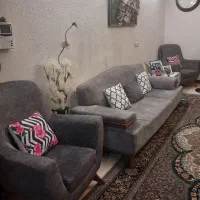 مبلمان ۷نفره|مبلمان خانگی و میز عسلی|فولادشهر, مسکن مهر فولادشهر|دیوار