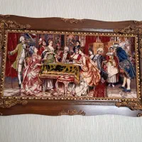 دوتا بلو فرش تراکم بالا شیک زیبا|تابلو فرش|اراک, |دیوار