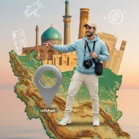 سفر کن، حتی اگر فقط با یه عکس باشه|تابلو، نقاشی، عکس|تهران, بازار|دیوار