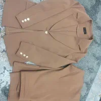 کت و شلوار زنانه سایز ۴۰ نسکافه ای